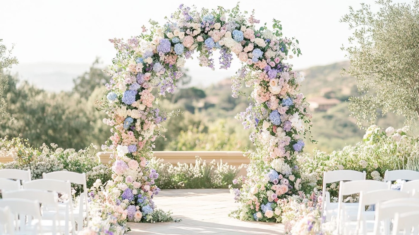 Ünnepi ív dekoráció